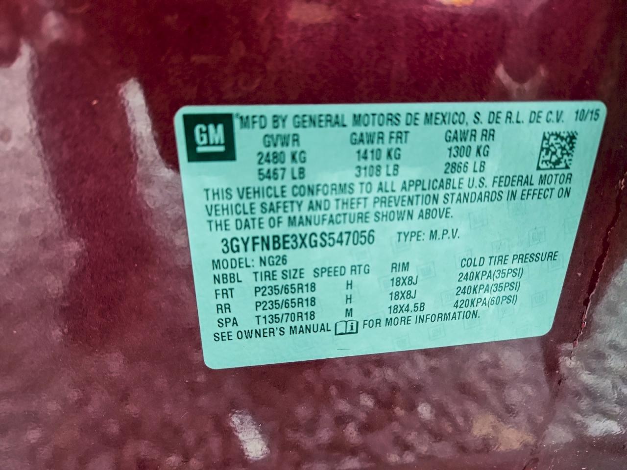 CADILLAC SRX LUXURY COLLECTION