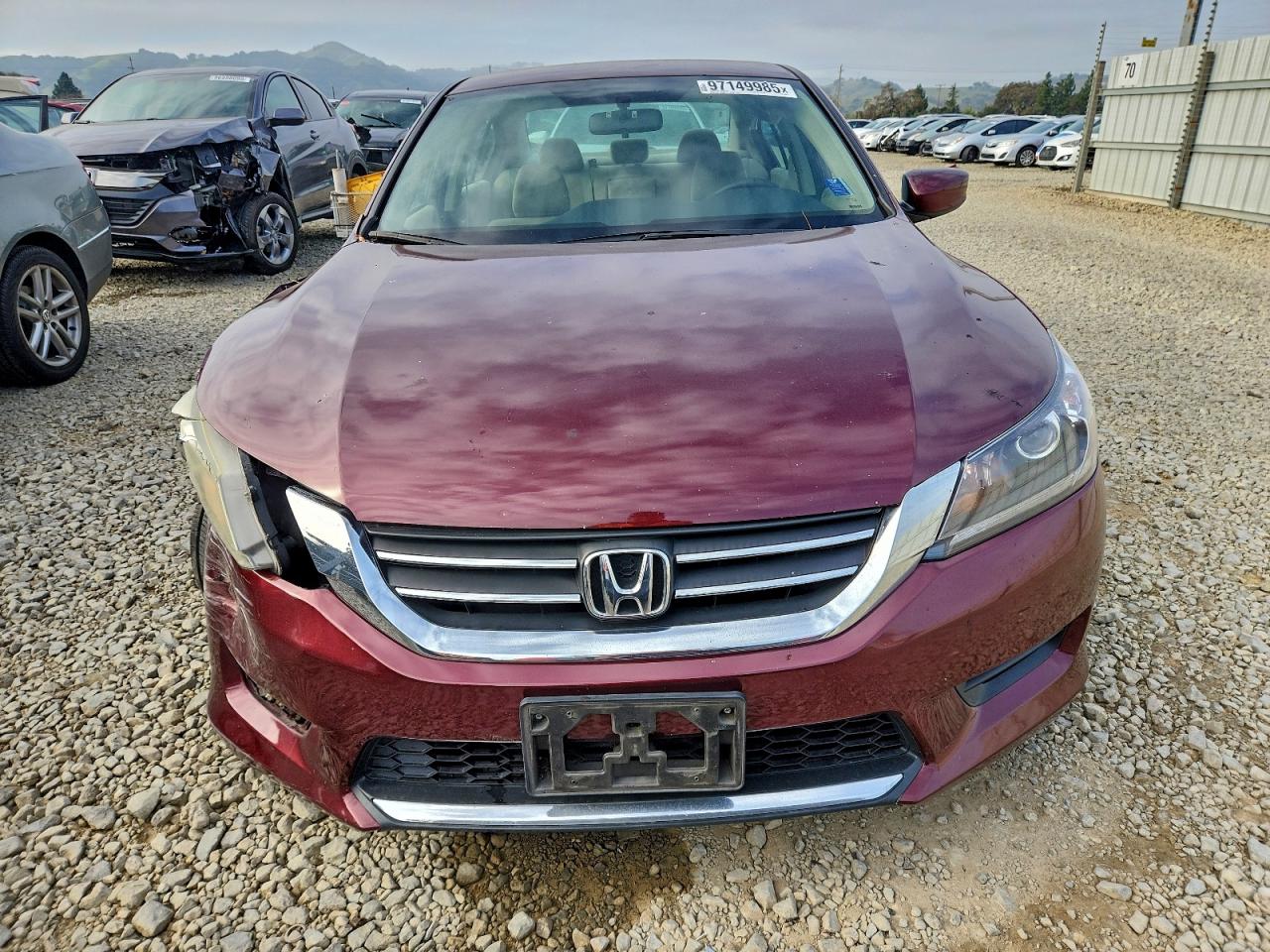 Lot #3318017483 2014 HONDA ACCORD LX