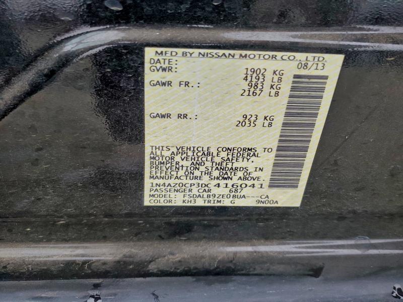 2013 NISSAN LEAF S #3319295715