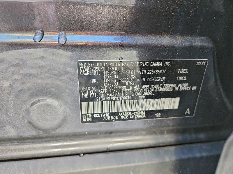 2021 TOYOTA RAV4 XLE #3310406982