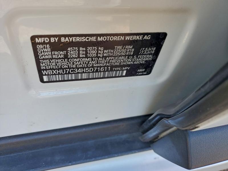 2017 BMW X1 SDRIVE2 #3304571439