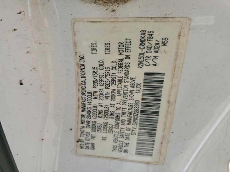 2003 TOYOTA TACOMA XTR #3319104280