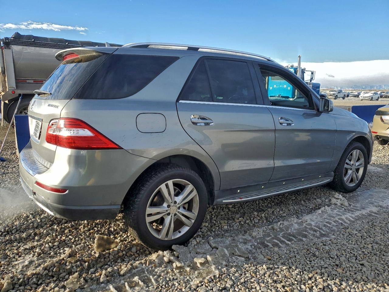 Lot #3308254159 2014 MERCEDES-BENZ ML 350 BLU