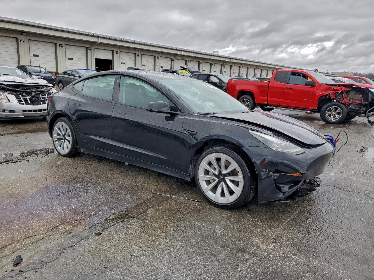 Lot #3311545288 2023 TESLA MODEL 3