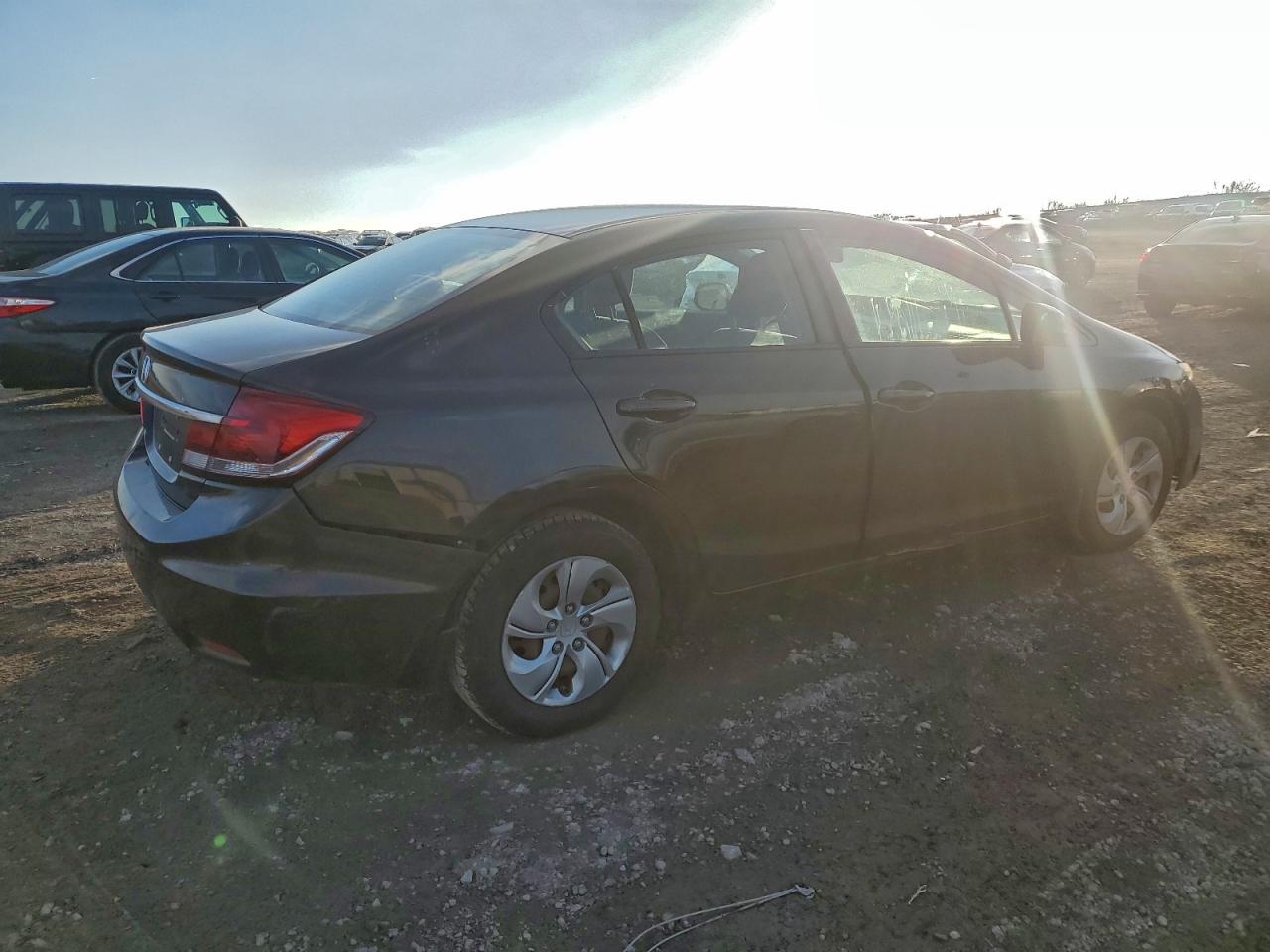 Lot #3315689711 2013 HONDA CIVIC LX