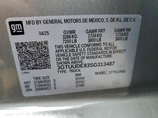 2025 GMC SIERRA K15 #3304516504