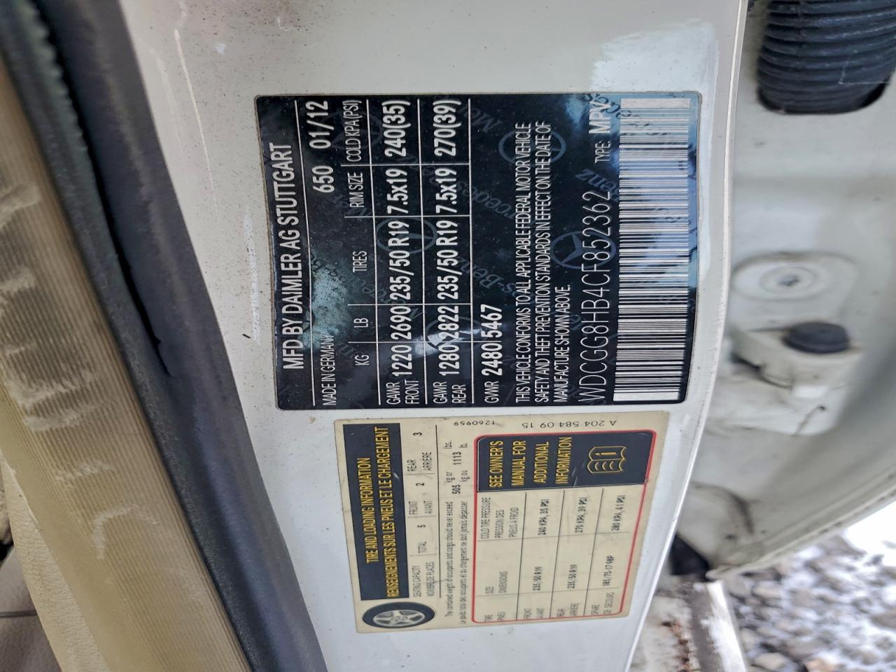 MERCEDES-BENZ GLK-CLASS 350 4MATIC