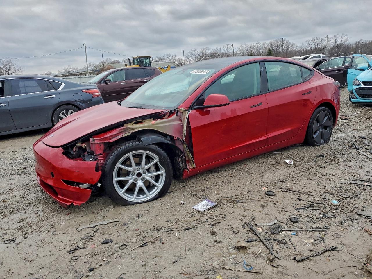 Lot #3317788085 2023 TESLA MODEL 3