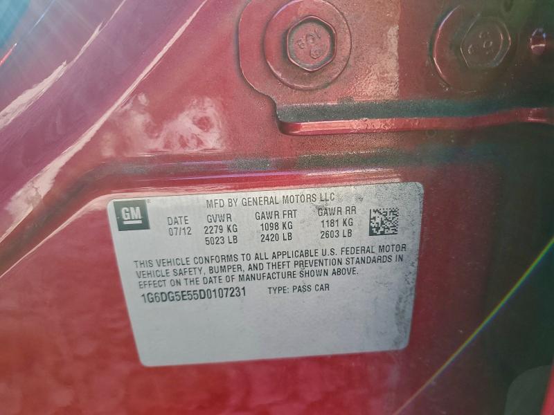 2013 CADILLAC CTS LUXURY #3315421360