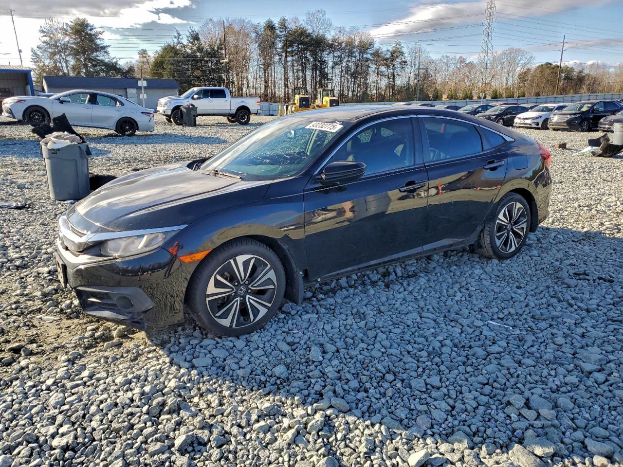 Lot #3312358787 2017 HONDA CIVIC EXL