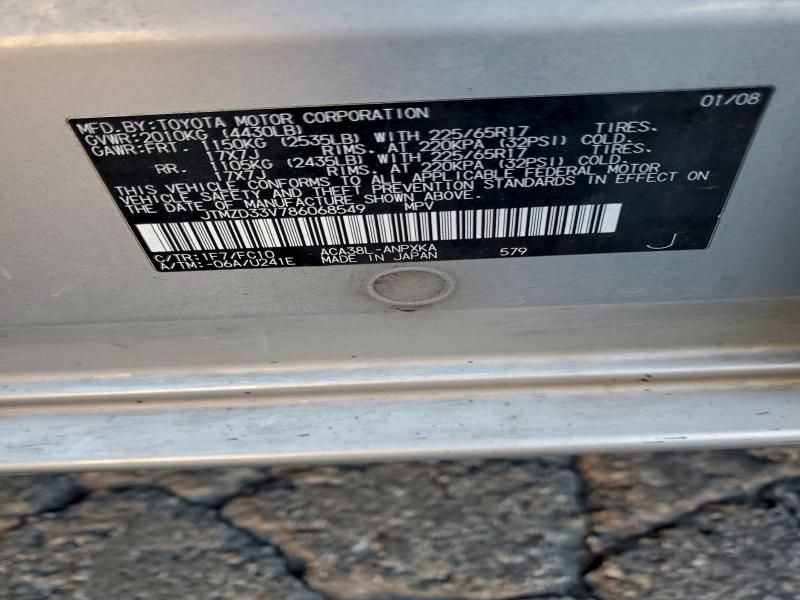 2008 TOYOTA RAV4 #3306574949