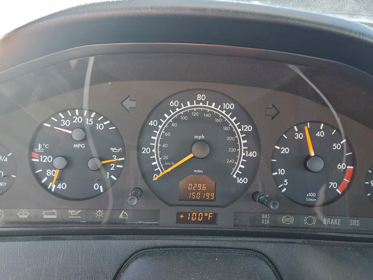 Lot #3311476262 1998 MERCEDES-BENZ SL 500