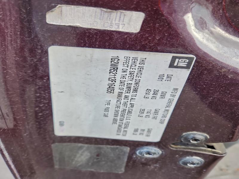 2002 PONTIAC GRAN PRIX #3316715513