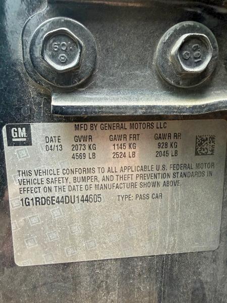 2013 CHEVROLET VOLT #3315878084