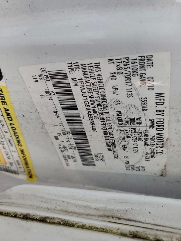 2010 FORD EXPEDITION #3309507639