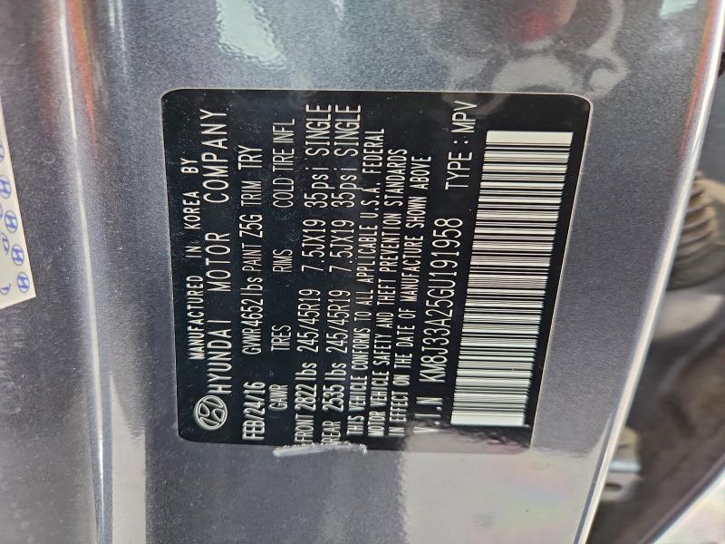 2016 HYUNDAI TUCSON LIM #3311681258