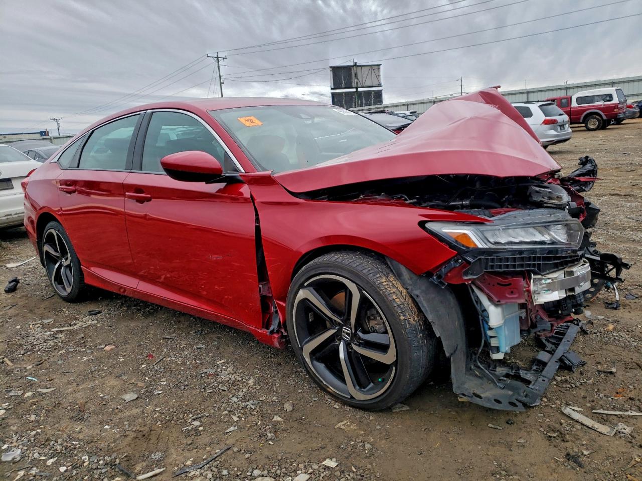 Lot #3305351302 2018 HONDA ACCORD SPO