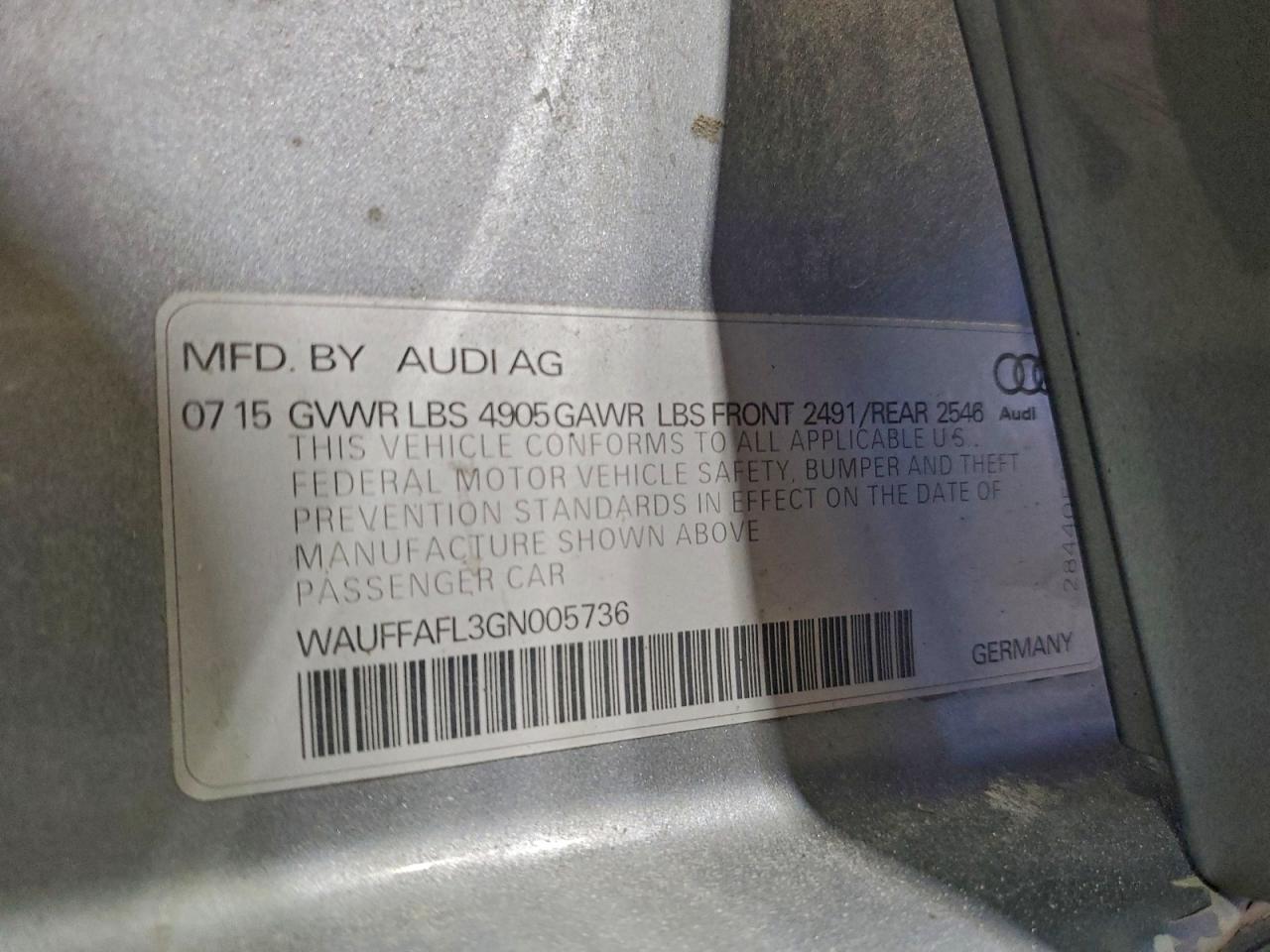 AUDI A4 PREMIUM PLUS S-LINE