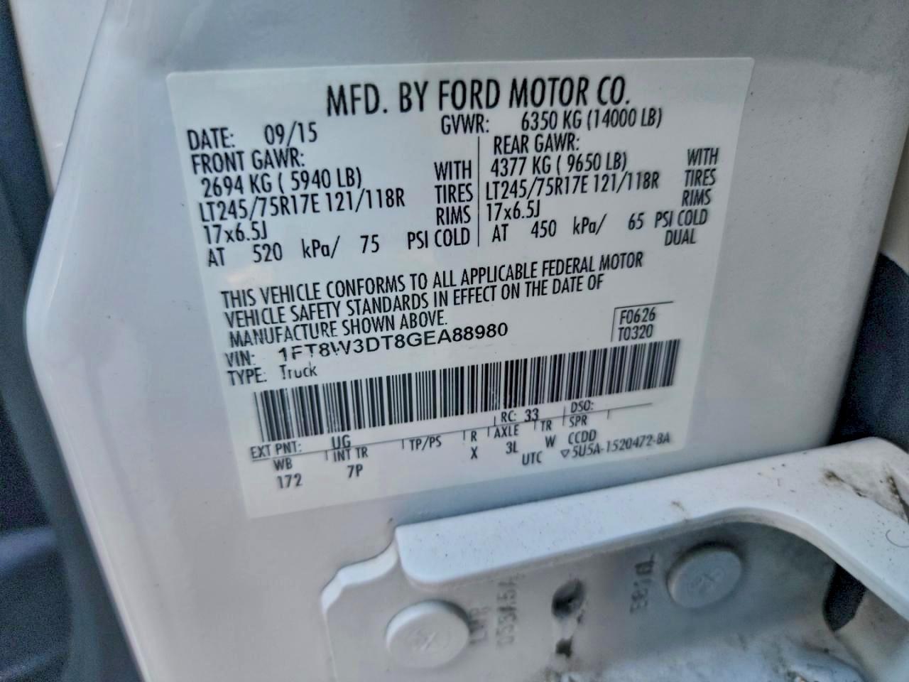 FORD F-350 SUPER DUTY