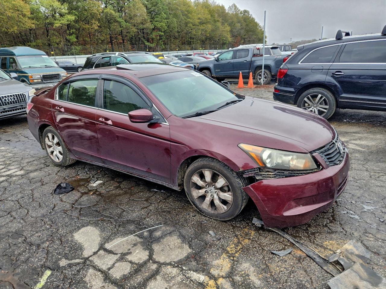 Lot #3308366273 2008 HONDA ACCORD EXL