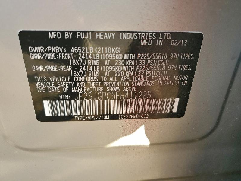 2014 SUBARU FORESTER 2 #3309070160