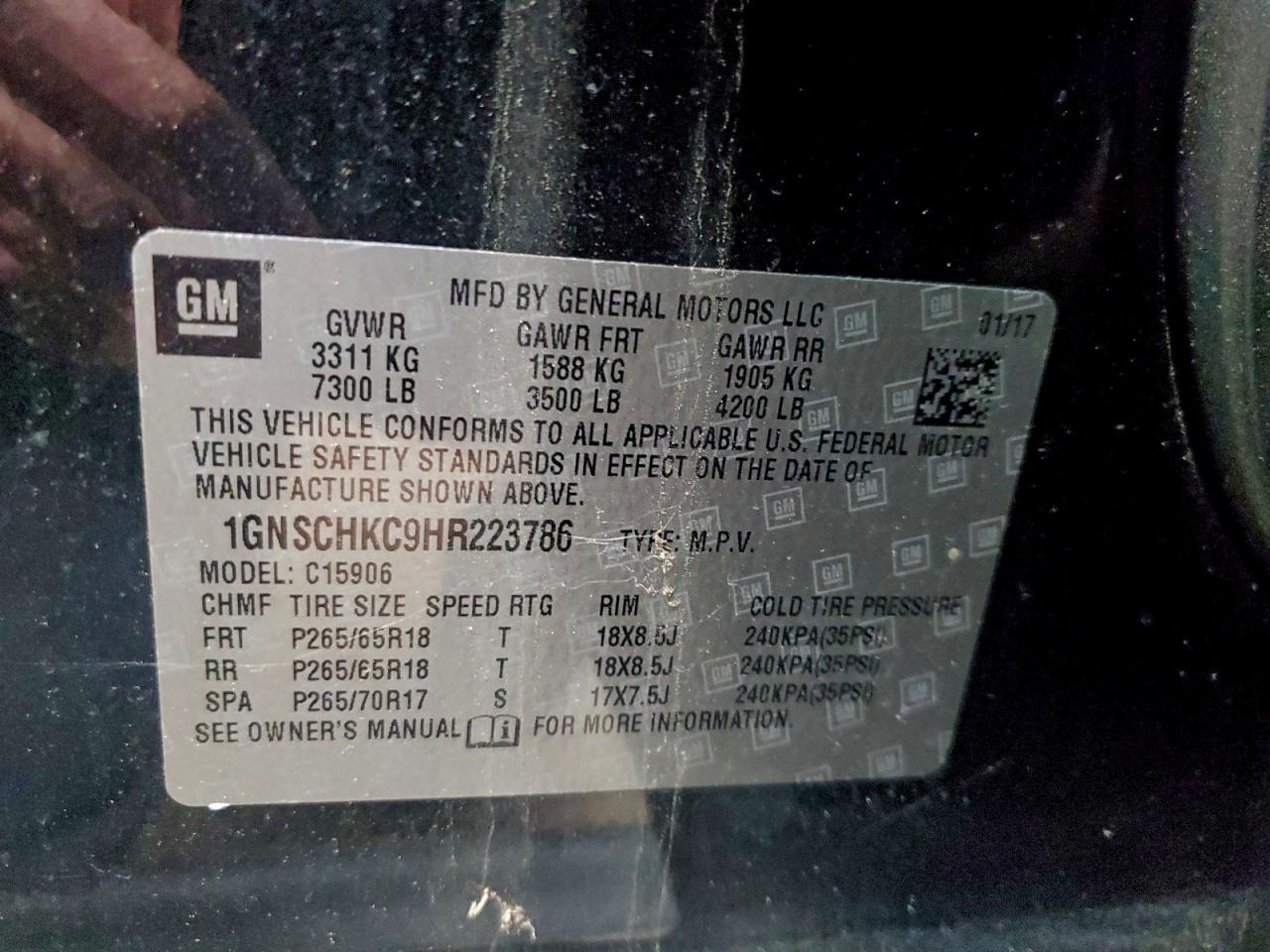 CHEVROLET SUBURBAN C1500 LT