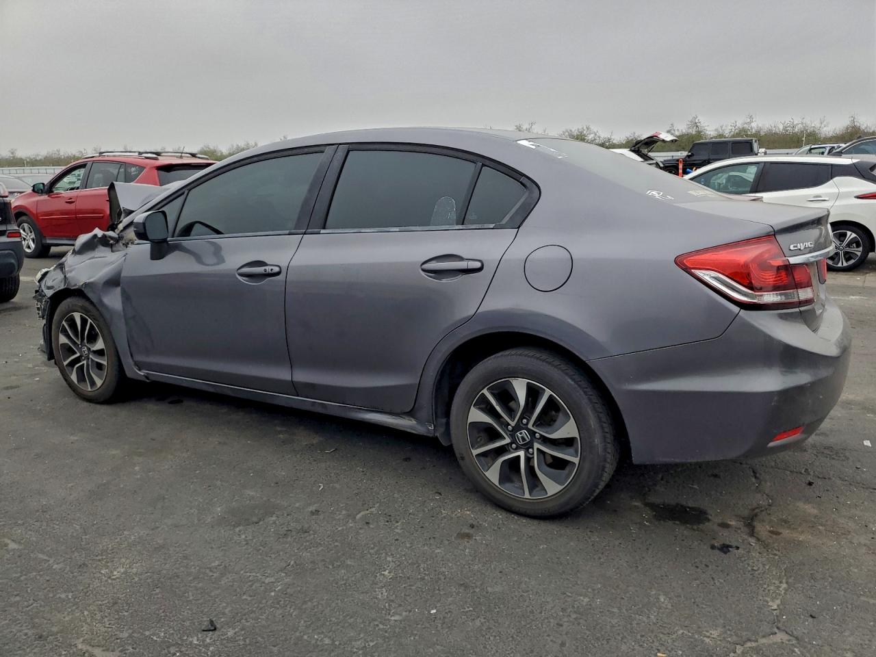 Lot #3311762293 2014 HONDA CIVIC EX