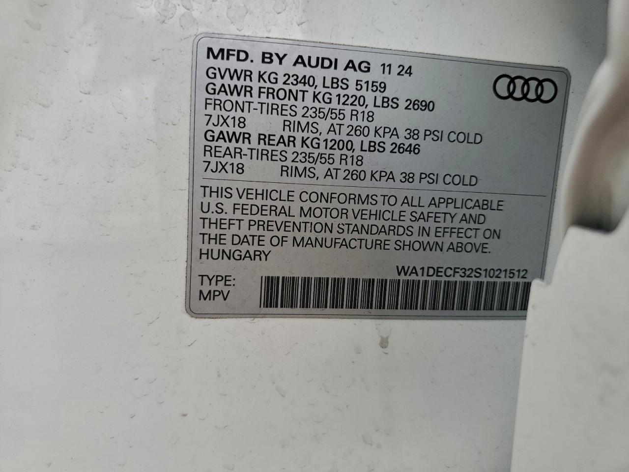 AUDI Q3 PREMIUM S LINE 45