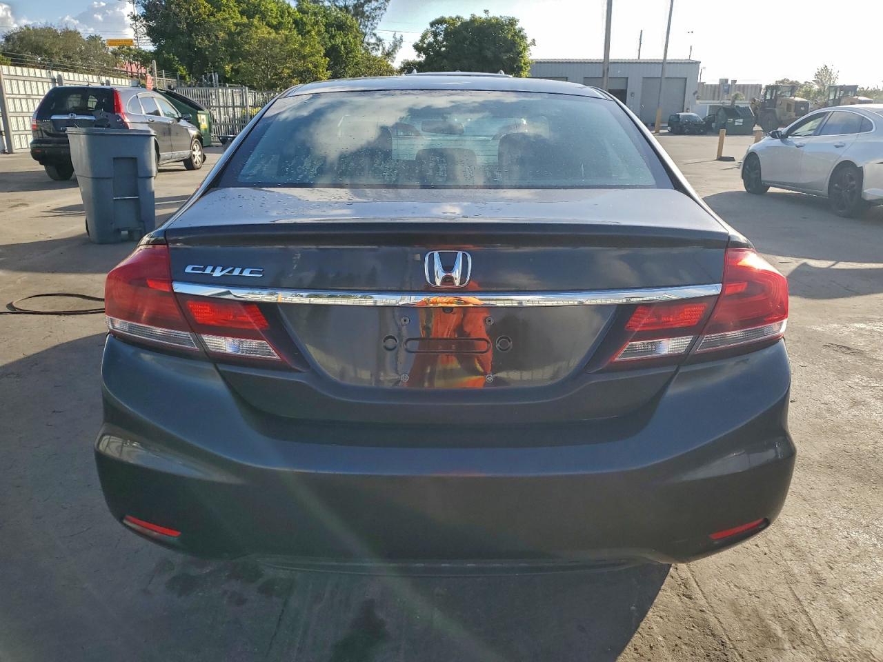 Lot #3318934912 2014 HONDA CIVIC LX