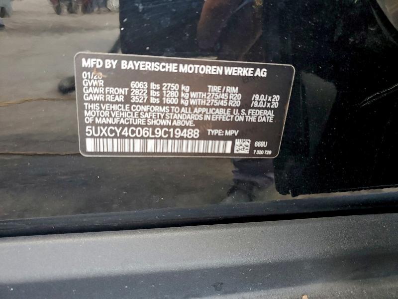 2020 BMW X6 SDRIVE #3311524236