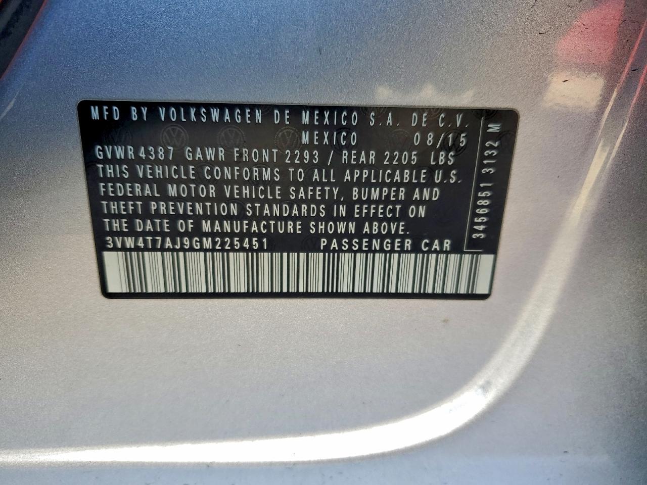 VOLKSWAGEN JETTA GLI