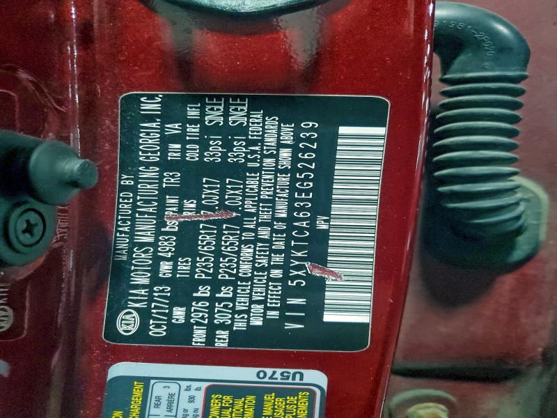 2014 KIA SORENTO LX #3318919932