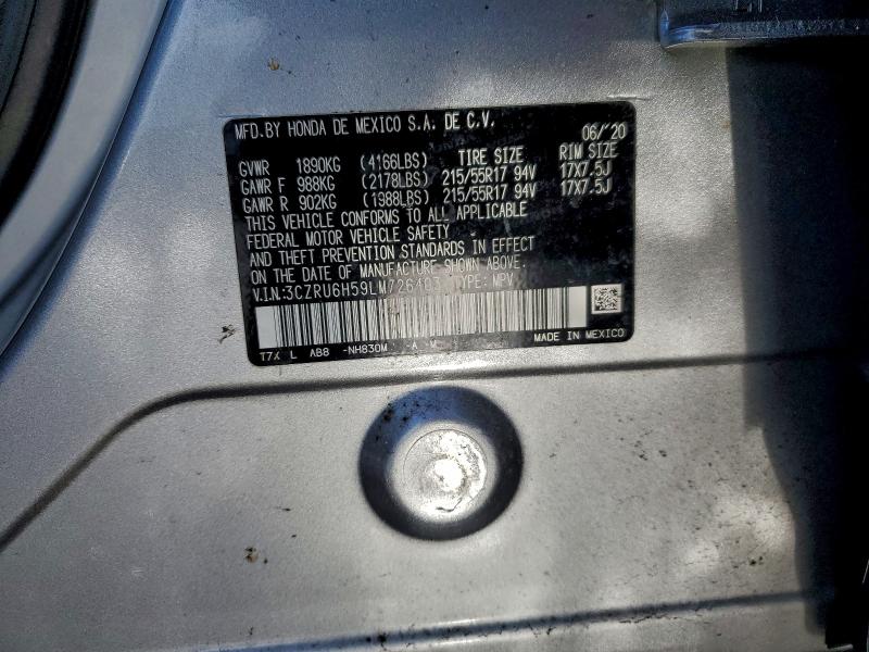 2020 HONDA HR-V EX #3305301354