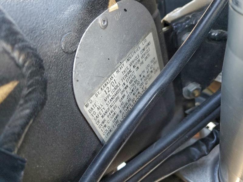 2002 KAWASAKI ZX1200 B #3317822211