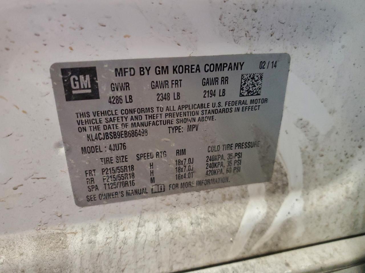 BUICK ENCORE CONVENIENCE