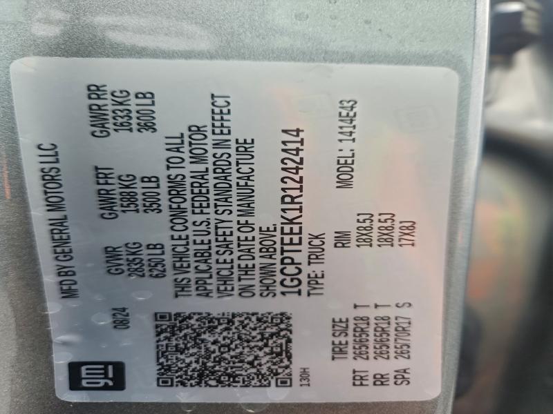 2024 CHEVROLET COLORADO T #3317694088