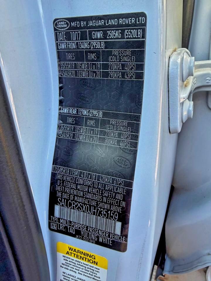 LAND ROVER DISCOVERY HSE