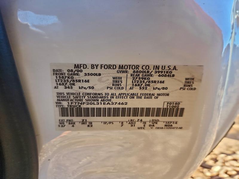 2001 FORD F250 SUPER #3311911702