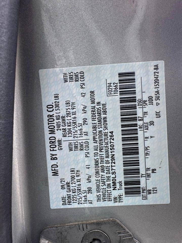 FORD TRANSIT CONNECT XLT