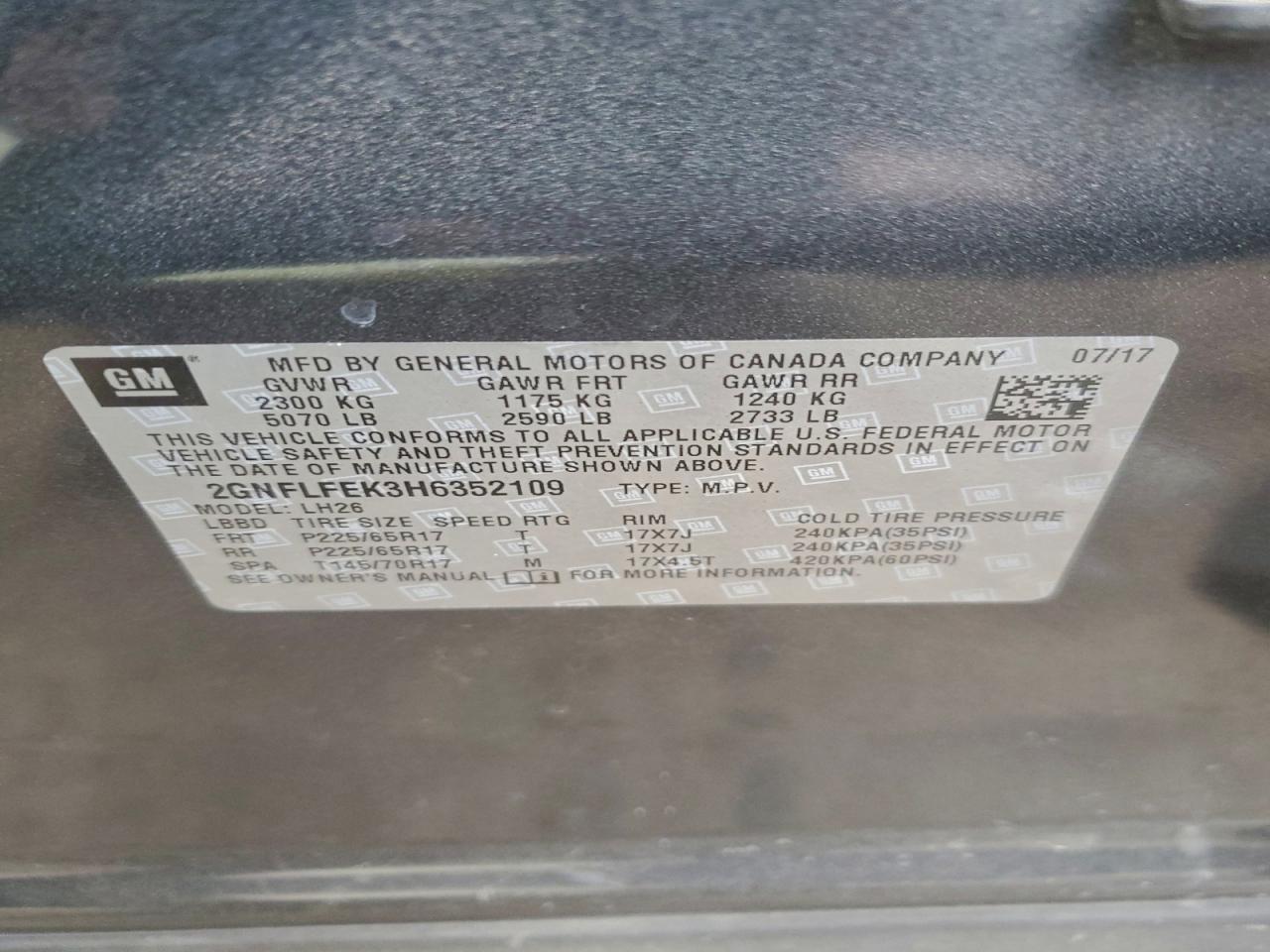 CHEVROLET EQUINOX LT