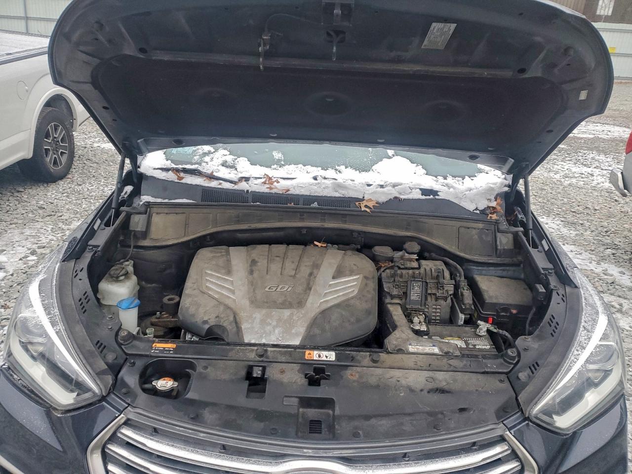 Lot #3308237202 2017 HYUNDAI SANTA FE S