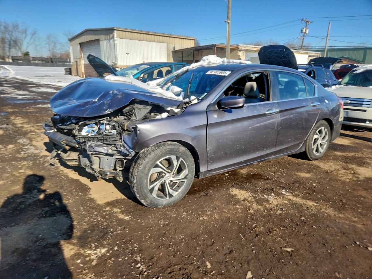 Lot #3316876076 2016 HONDA ACCORD LX