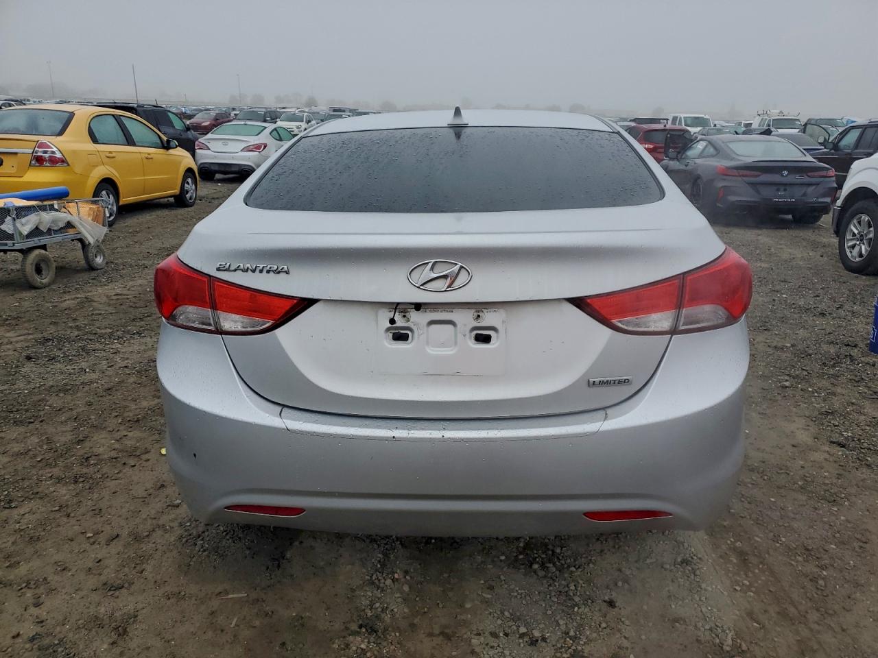 Lot #3316698526 2012 HYUNDAI ELANTRA GL