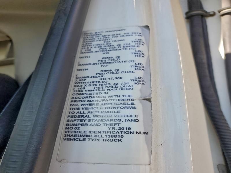 2020 INTERNATIONAL MV607 #3310303063