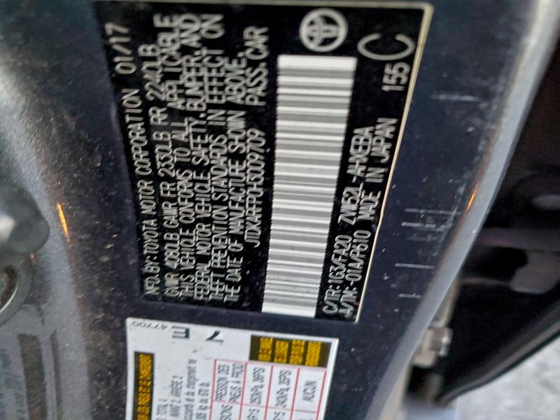 2017 TOYOTA PRIUS PRIM #3319138266