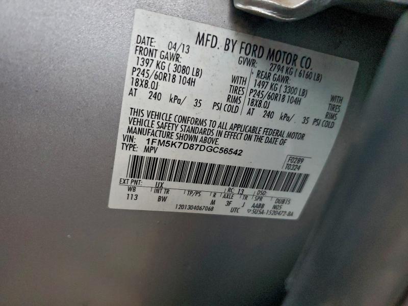 2013 FORD EXPLORER #3308207173