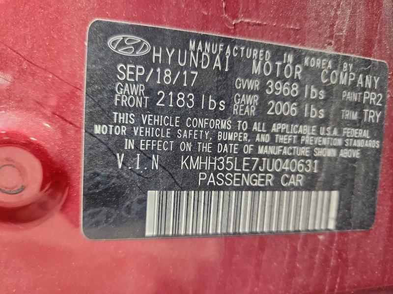 2018 HYUNDAI ELANTRA GT #3315961242