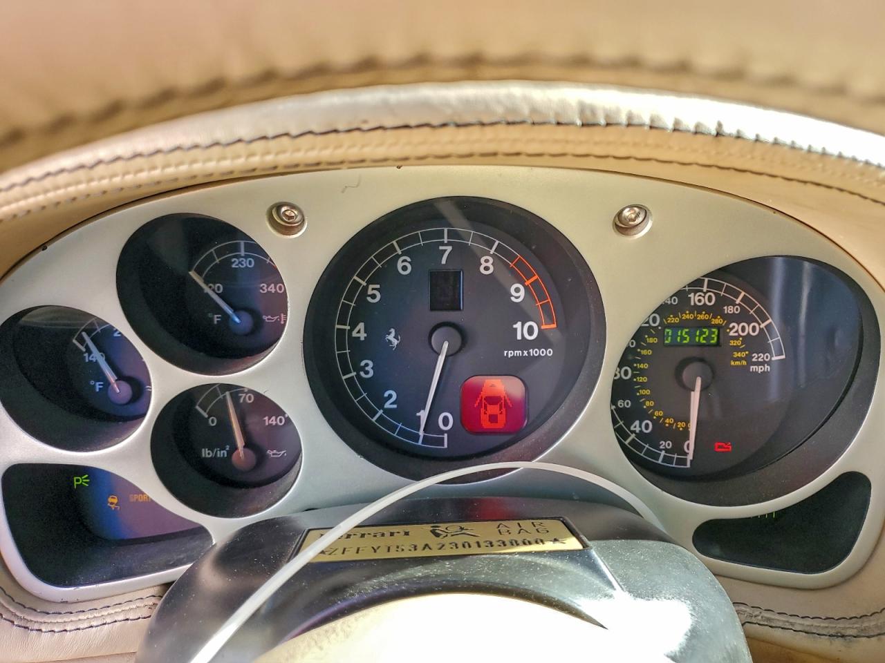 Lot #3310318064 2003 FERRARI 360 SPIDER