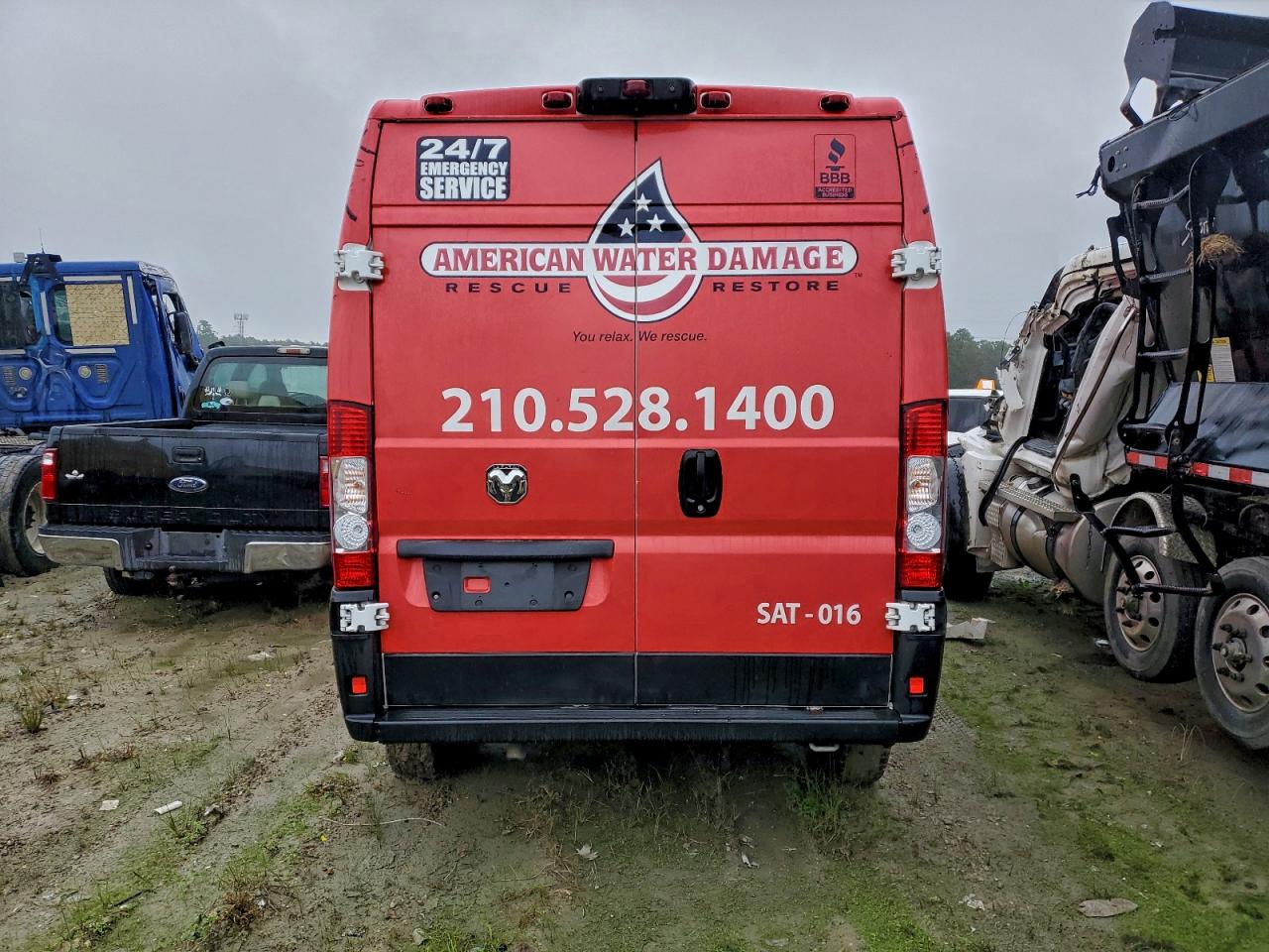 Lot #3317850912 2023 RAM PROMASTER