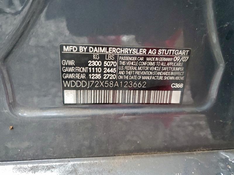 2008 MERCEDES-BENZ CLS 550 #3317945935